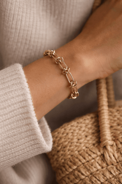 Knotted Link Chain Bracelet - Hauslife