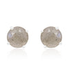 Labradorite Sterling Silver Studs - Hauslife