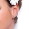 Labradorite Sterling Silver Studs - Hauslife