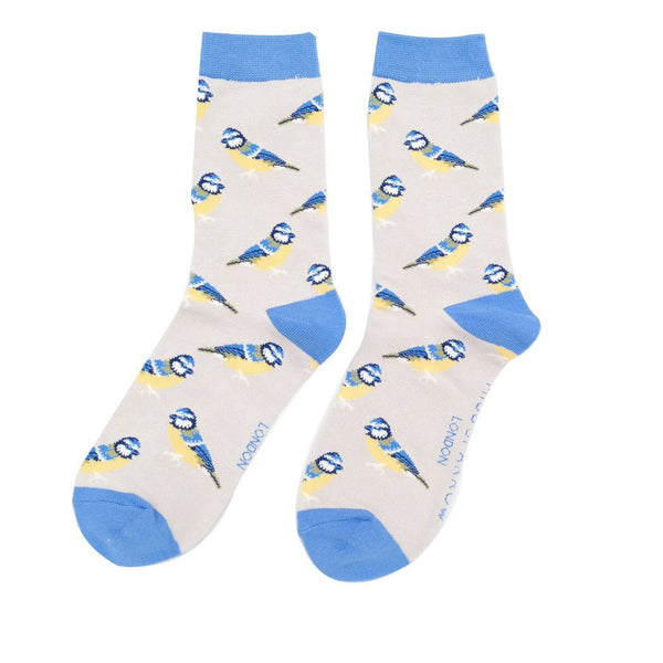 Ladies' Bamboo Socks - Bluetits - Hauslife