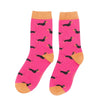Ladies' Bamboo Socks - Sausage Dogs - Hauslife