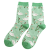 Ladies' Bamboo Socks - Swans - Hauslife