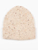 Lainey Beanie Hat - Cream, Marl Knit - Hauslife