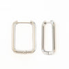 Large Rectangle Huggie Earrings - Hauslife