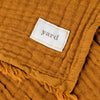 Lark Muslin Cotton Throw Cumin - Hauslife