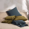 Lark Muslin Cotton Throw Khaki - Hauslife