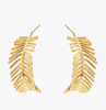 Leaf Hoop Earrings - Hauslife