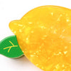 Lemon shaped pearlescent clamp 7cm - Hauslife