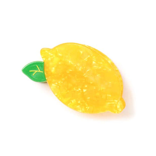 Lemon shaped pearlescent clamp 7cm - Hauslife