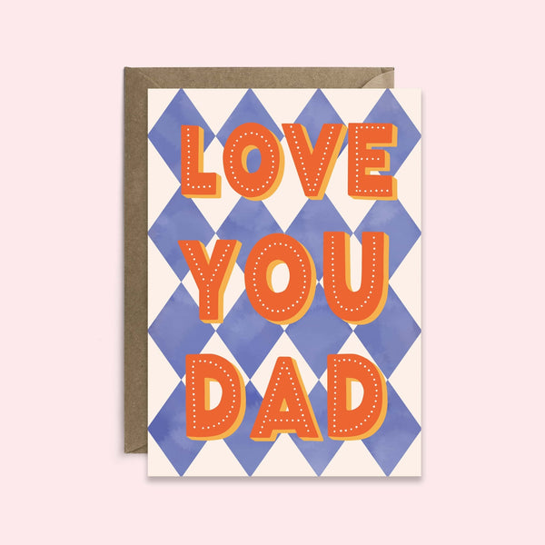 Love You Dad Card Father’s Day Card - Hauslife