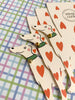 Loveheart Whippet Dog Greeting Card - Hauslife