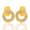 Luciana Circle Earrings - Silver or Gold - Hauslife