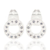 Luciana Circle Earrings - Silver or Gold - Hauslife