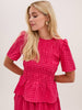 Marina Pink Gingham Peplum Top - Hauslife