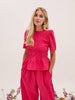 Marina Pink Gingham Peplum Top - Hauslife