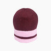 Martha Striped Beanie Hat in Berry/Pink - Hauslife