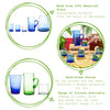 Merzouga Recycled Tumbler Glass – 200ml – Blue - Hauslife