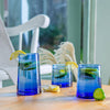 Merzouga Recycled Tumbler Glass – 200ml – Blue - Hauslife