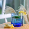 Merzouga Recycled Tumbler Glass – 200ml – Blue - Hauslife