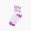 MILF Organic Cotton Sports Socks in White - Hauslife