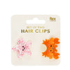 Mini Hair Claw Clips (Set of 2) - Sea Creatures - Hauslife