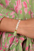 MINT GREEN BEADED BE COOL LETTER BRACELET - Hauslife