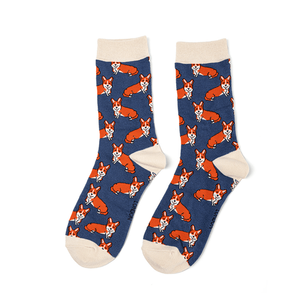 Miss Sparrow Bamboo Socks - Cats and Dogs - Hauslife