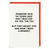 Moment Greeting Card - Hauslife