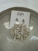 Monstera Resin Earrings - Hauslife