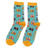 Mr Heron Bamboo Socks - Abstract, Stripes & Brights - Hauslife