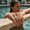 Multi - Band Cubic Zirconia Ring - Hauslife