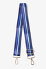 Navy Blue Centre Stripe Bag Strap - Hauslife