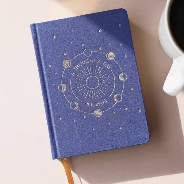 Navy Five Year Thought a Day Journal - Hauslife