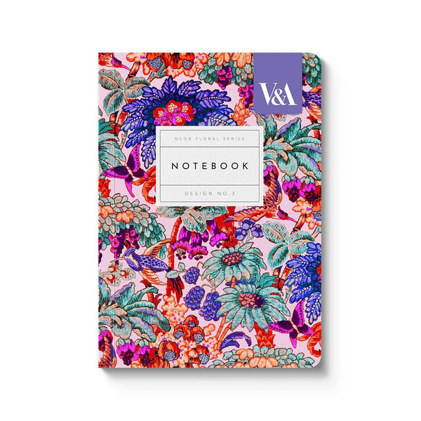 Neon Floral Notebook A6 - Hauslife