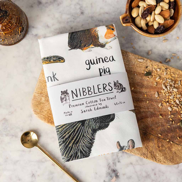 Nibblers Animal Cotton Tea Towel - Hauslife