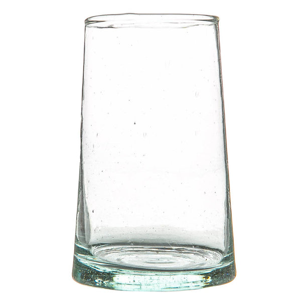 Nicola Spring Merzouga Recycled Highball Glass 320ml Clear - Hauslife