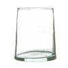 Nicola Spring Merzouga Recycled Tumbler Glass 260ml Clear - Hauslife