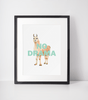 No Drama Llama Print - Hauslife