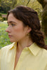 OBLONG WIGGLE GOLD EARRING - Hauslife