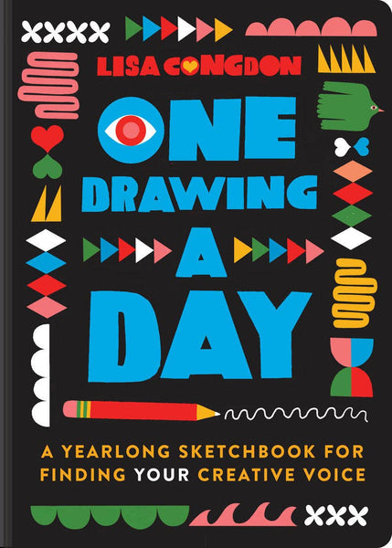 One Drawing A Day - A Yearlong Sketchbook for Finding Your Creative Voice (Diary or Journal) - Hauslife