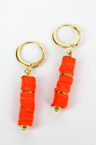 ORANGE BEAD COLUMN DROP - Hauslife