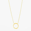 Organic ‘O’ Gold Necklace - Hauslife