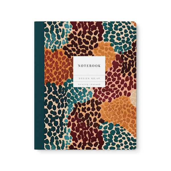 Painted Leopard Kaleido Exercise Book - Hauslife
