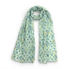 Peacock Cotton Blend Scarf - Hauslife