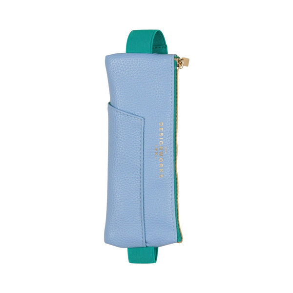 Pen Pouch - Light Blue + Green - Hauslife