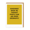 People Our Age Card - Hauslife