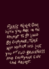 Please Never Dim Who You Are Print - Hauslife