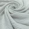 Pleated Plain Lurex Large Scarf - 9 Colours - Hauslife