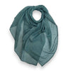 Pleated Plain Lurex Large Scarf - 9 Colours - Hauslife