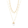 Quartz Double Necklace - Hauslife